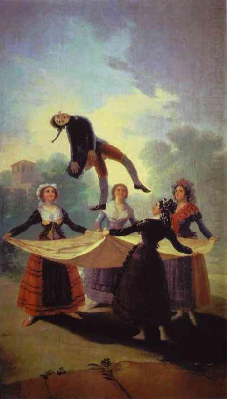 Francisco Jose de Goya The Straw Manikin china oil painting image